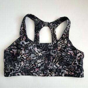 Athleta Ultimate Ease Bra Kinetic Abstract Multi Size Small Never Worn